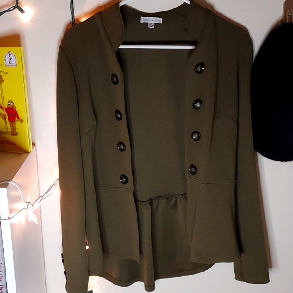 Green Jacket/Cardigan